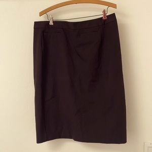 LOFT eggplant pencil skirt sz 12T